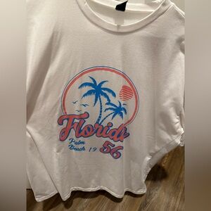 White Florida Graphic T-Shirt